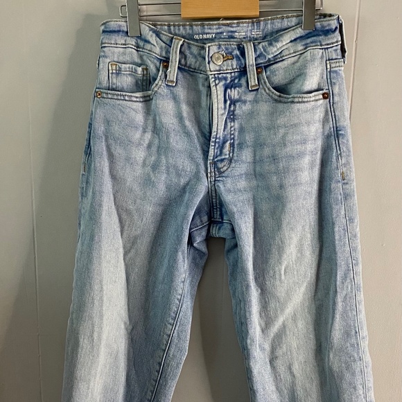 Old Navy Petite OG LOOSE High Rise Light Wash Jeans - Picture 1 of 4